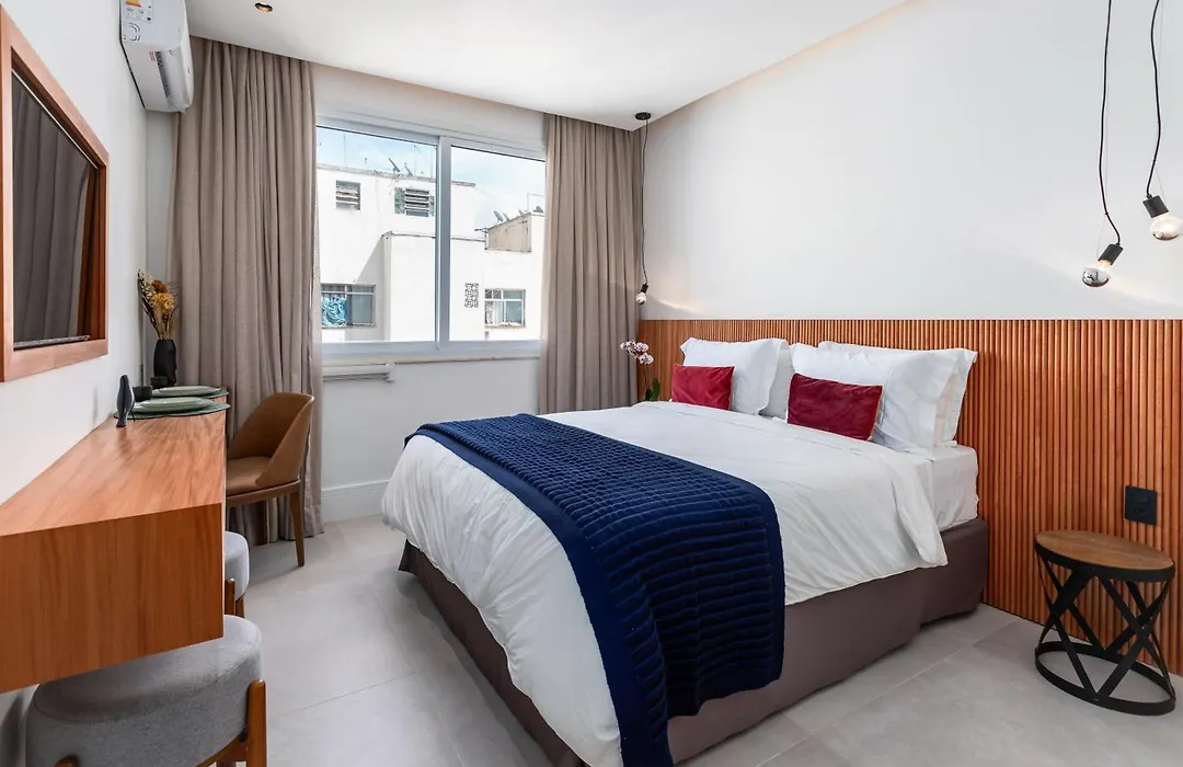 Unhotel - Studio Design Moderno, Av Atlantica - Praia De Copacabana-1